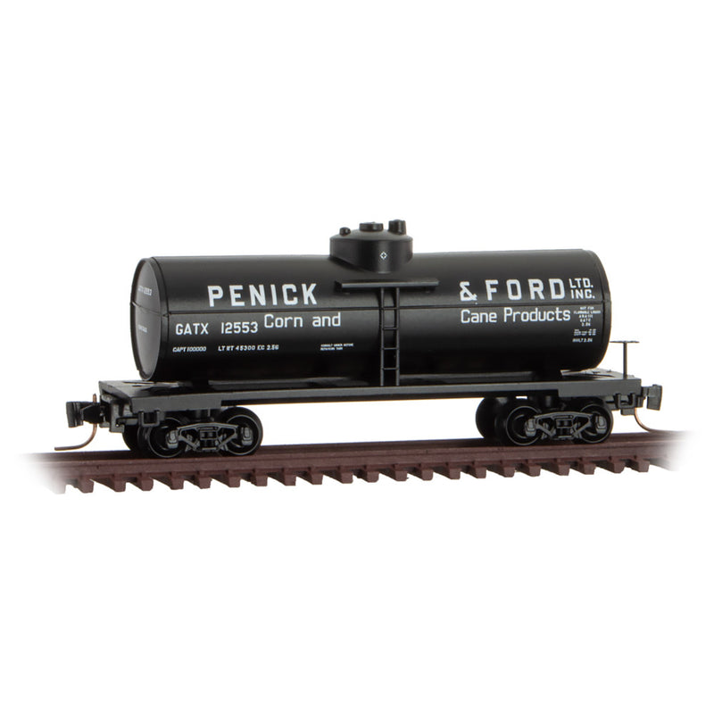 Micro-Trains 530 00 600 39' Single Dome Tank Car (14400), Penick & Ford