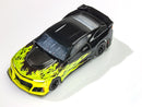 AFX Racing 22060 2021 Camaro ZL1 Wildfire Black-Lime