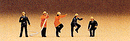 Preiser N 9115 Firefighters, Set