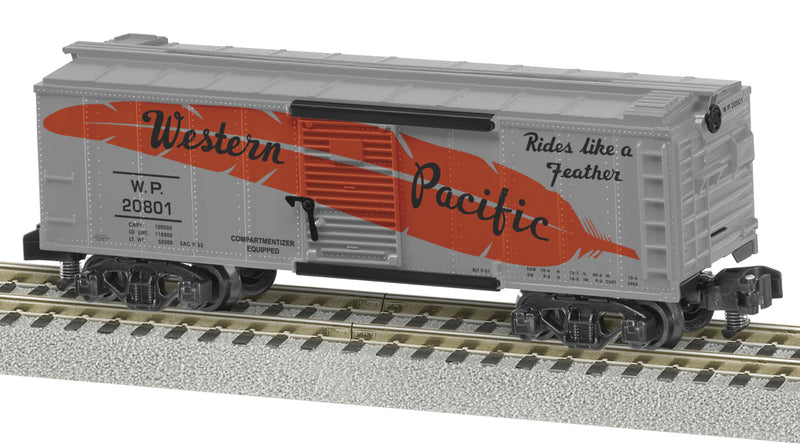 Lionel S 2219141 American Flyer Box Car, Western Pacific