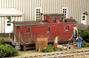 Monroe Models HO 2220 Yard Office Caboose Kit