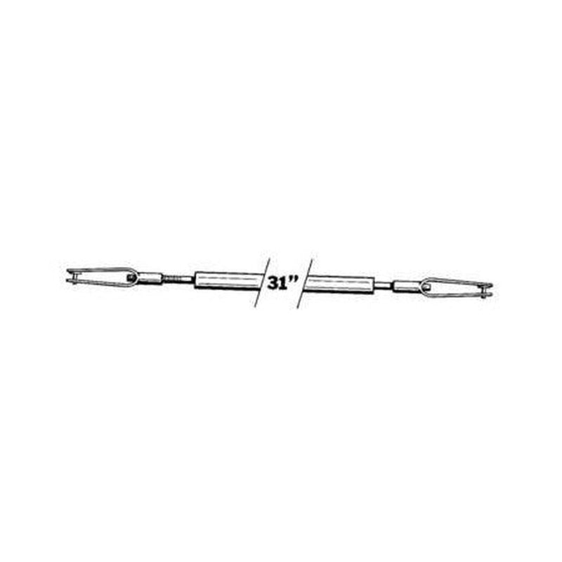 DUB - Du-Bro 102 Nylon Steel Kwik-Rod Assembly (QTY/PKG: 1 )