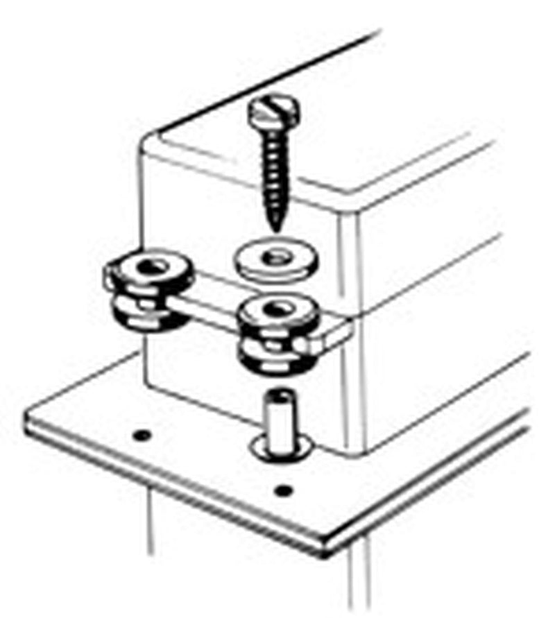 DUB - Du-Bro 114 Small Servo Mounting Hardware (QTY/PKG: 5 )