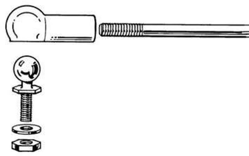 DUB - Du-Bro 181 2-56 Threaded Ball Link (QTY/PKG: 1 )