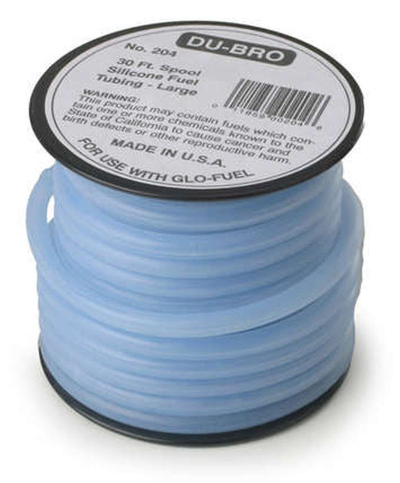 DUB - Du-Bro 204 30 ft. Large Super Blue Silicone Tubing