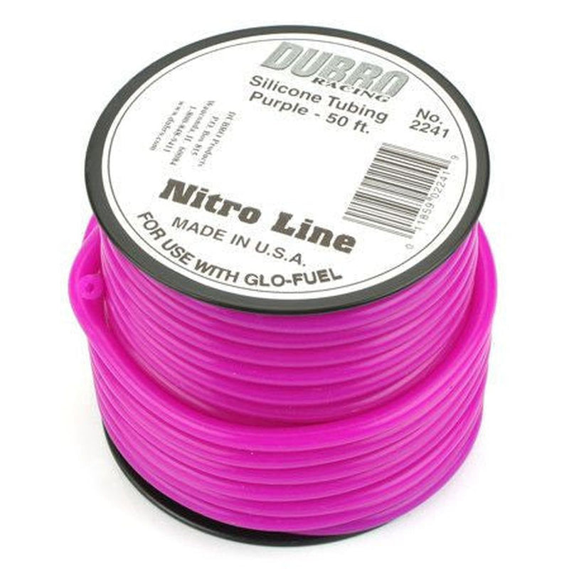 DUB - Du-Bro 2241 Nitro Line (Purple) - 50 ft 1/pkg.