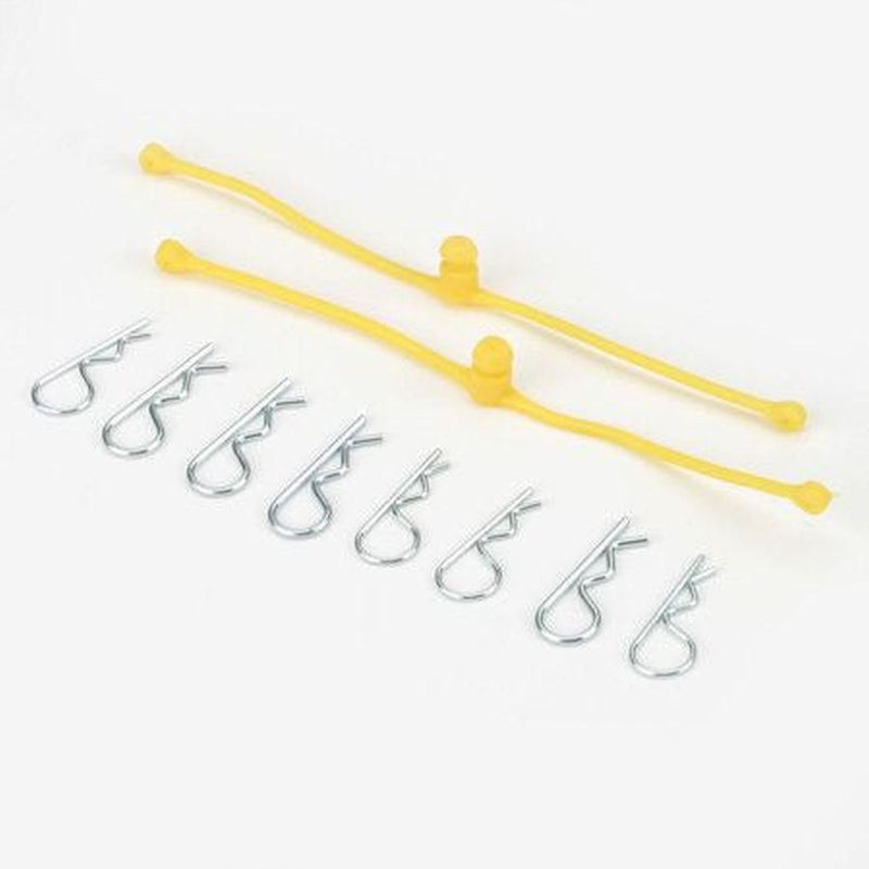 DUB - Du-Bro 2247 Body Klip Retainers (Yellow) 2/pkg.