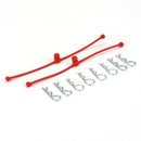 DUB - Du-Bro 2248 Body Klip Retainers (Red) 2/pkg.