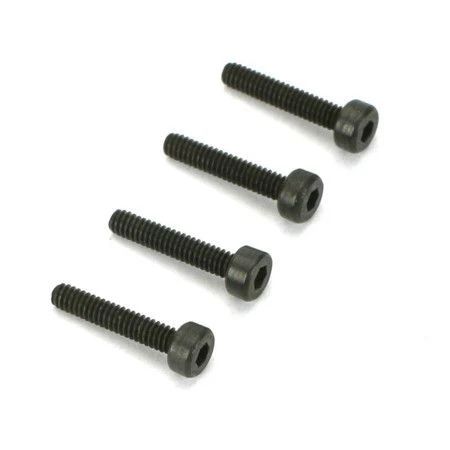 DUB - Du-Bro 2280 4.0mm x 25 Socket Head Cap Screws 4/pkg.