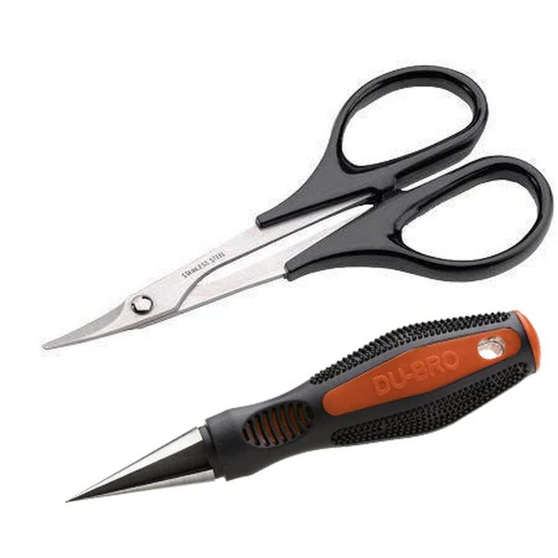 DUB - Du-Bro 2330 Body Reamer & Scissors (Curved) Set (1 ea./pkg)