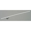 DUB - Du-Bro 2335 Antenna Tube w/ Cap (White) (1/pkg.)