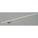 DUB - Du-Bro 2340 Antenna Tube w/ Cap (Black) (1/pkg.)