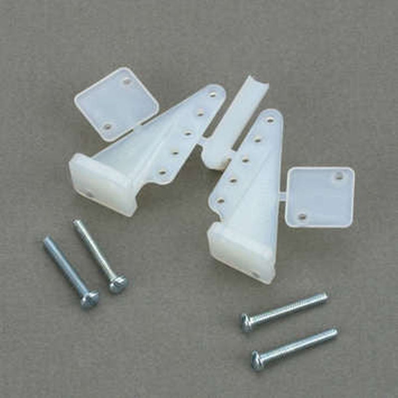 DUB - Du-Bro 237 T-Style Nylon Control Horns (QTY/PKG: 2 )