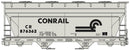 PREORDER Accurail HO 2223 2-Bay Cov Hopper CR