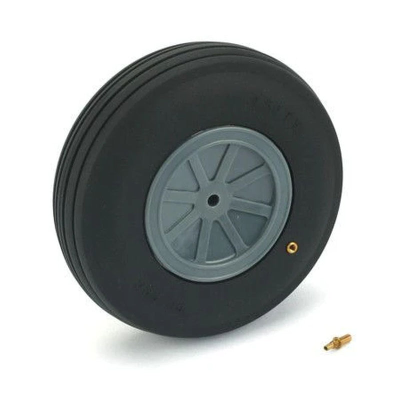 DUB - Du-Bro 400TV 4'' Dia. Large Scale Treaded Wheel (1)
