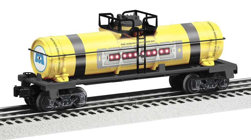 Lionel O 2228350 Monsters Inc. Scare Tank Car with LEDs