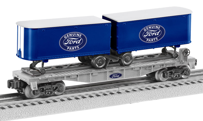 Lionel O 2228470 Ford Flat Car with Piggyback Trailers