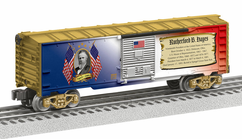 Lionel O 2238040 Rutherford B Hayes Presidential Box Car