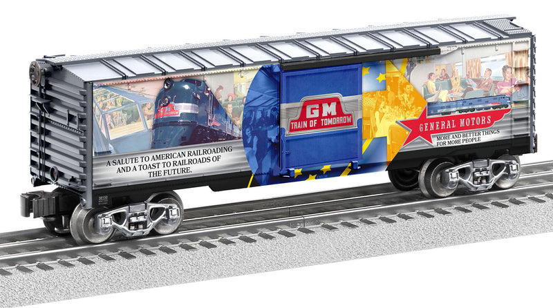 Lionel O 2238150 General Motors Train of Tomorrow Box Car