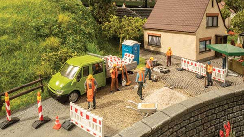 Noch 16262 Road Construction/Works Scene