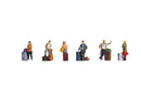 Noch 36217 Travelers with Luggage (6-pack)