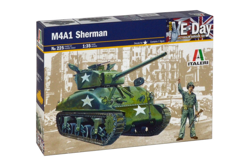 Italeri 225 M4A1 SHERMAN 1:35