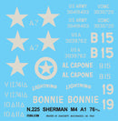 Italeri 225 M4A1 SHERMAN 1:35