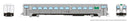 PREORDER Rapido HO 226502 GP40TC, Cab Car & 2 Coach Train-Only Set, Sound and DCC, GO Transit Blue Set