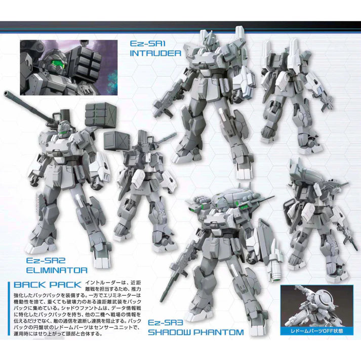 Bandai 2278305 Gundam Ez-SR HGBF 1:144