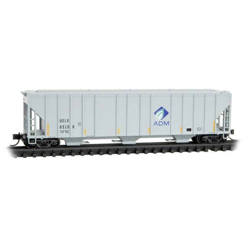 Micro-Trains 099 00 362 3-Bay Covered Hopper (Evans), ADM Transportation