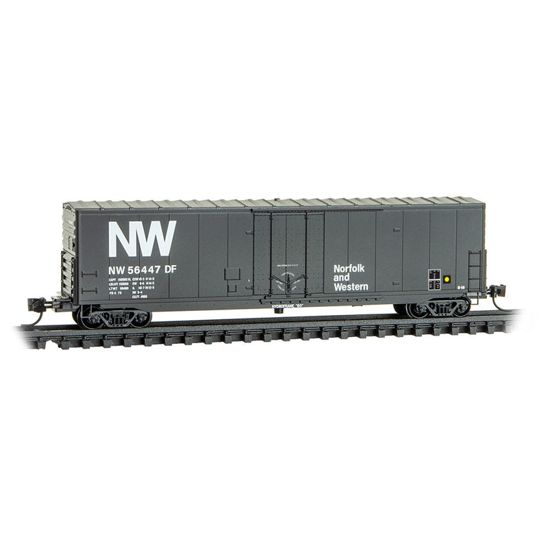 Micro-Trains 181 00 260 50' Standard Box Car, 8' Plug Door, w/o rfwk, short ladders, Norfolk & Western