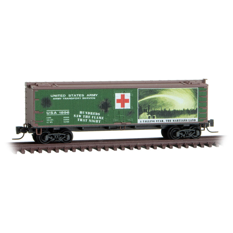 Micro-Trains 518 00 840 40' Wood Reefer, War of the Worlds