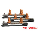 Micro-Trains 993 02 221 Ribbon Rail MOW Flat Car Foam Nest, Norfolk Southern, N Scale (3)
