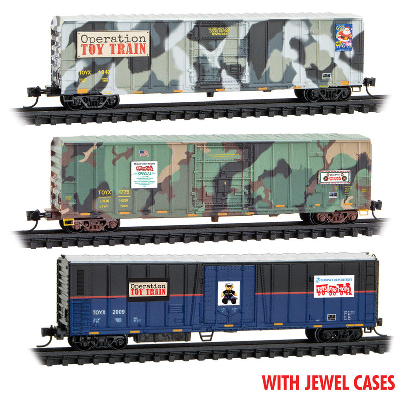 Micro-Trains 983 02 233 Toys for Tots Box Car, Toys for Tots, N Scale (3)