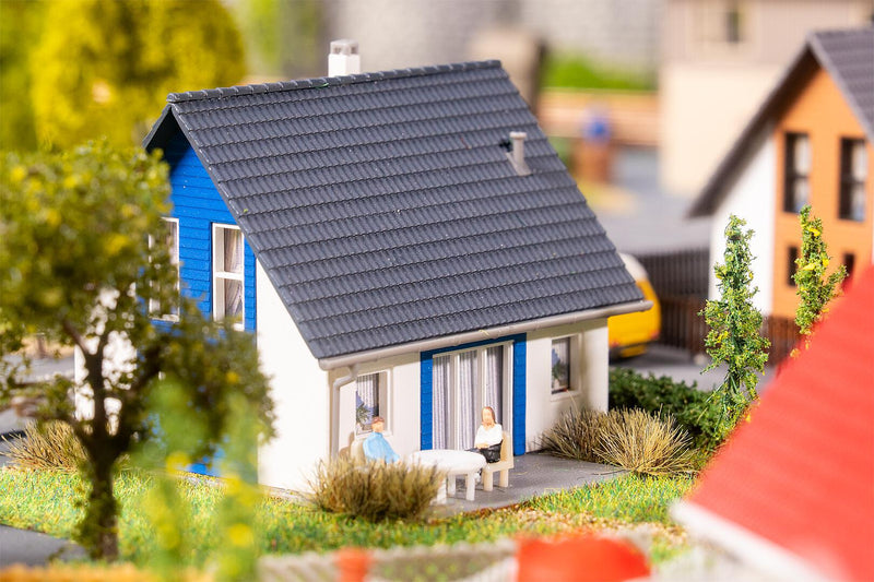 PREORDER Faller N 232146 Single-Family House Kit, White | 26.67