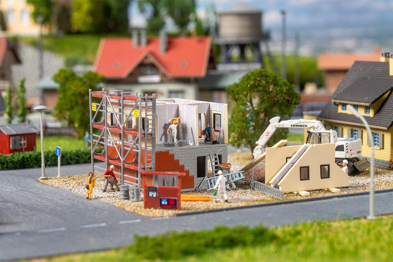 PREORDER Faller N 232149 Prefabricated House Under Construction Kit | 37.49