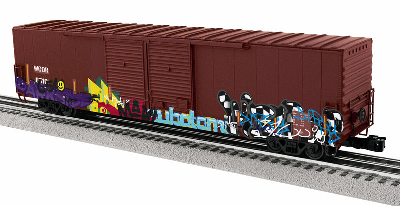 Lionel O 2326182 Graffiti 60' Box Car, WCOR