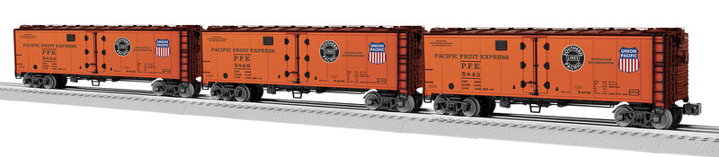 Lionel O 2326330 Vision Reefer Set, Pacific Fruit Express (3)