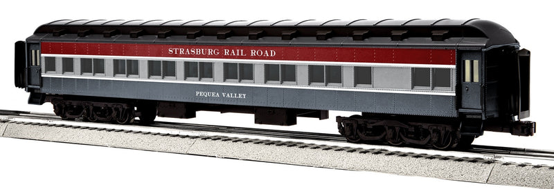 Lionel O 2327220 18" Heavyweight Coach, Strasburg "Pequea Valley" (Gray)