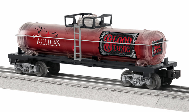 Lionel O 2328360 Tank Car, Dr. Acula's Blood Tonic