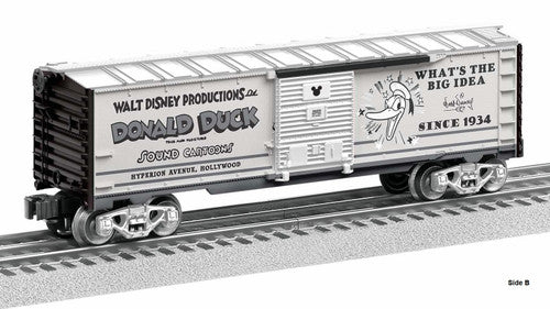 Lionel O 2328450 Donald Duck Vault Moments Box Car, Disney 100