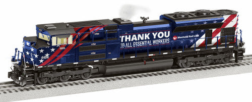 Lionel O 2333160 BTO Legacy SD70ACE, Montana Rail Link (Essential Workers)