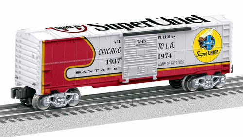 Lionel O 2338070 Santa Fe "Super Chief" 75th Anniversary Box Car