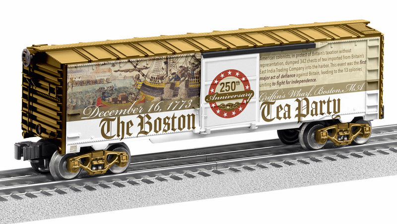 Lionel O 2338090 American History Box Car, Boston Tea Party