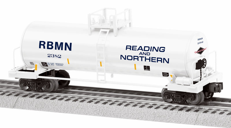 Lionel O 2343012 Unibody Tank Car, Reading and Northern