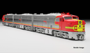 Rapido 023545 HO PA-1 (DC/DCC/Sound): AT&SF (Repowered):
