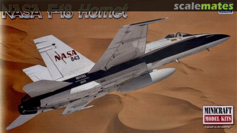 Minicarft 11656 1/72 F-18A NASA W/2MARKIN