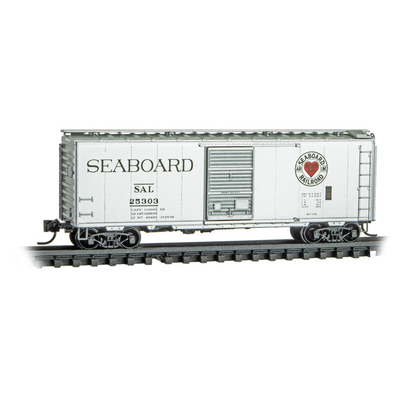 Micro-Trains 020 00 387 40' Standard Box Car, Single Door, Seaboard Air Line