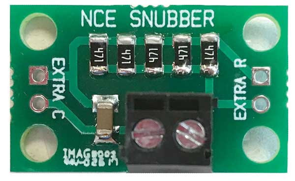 NCE 5240305 DCC Track Bus -- Snubber Noise Suppressor pkg(2), All Scale