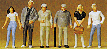 Preiser 72401 Standing Figures (6-pack)